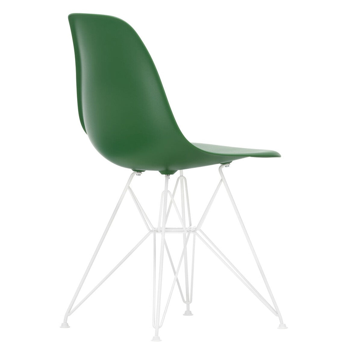 Vitra Eames Plastic Side Chair DSR RE Gestell weiß