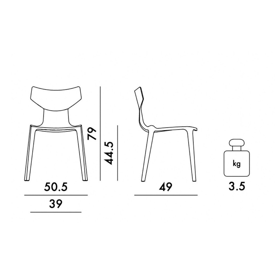 Kartell Re-Chair powered by Illy
