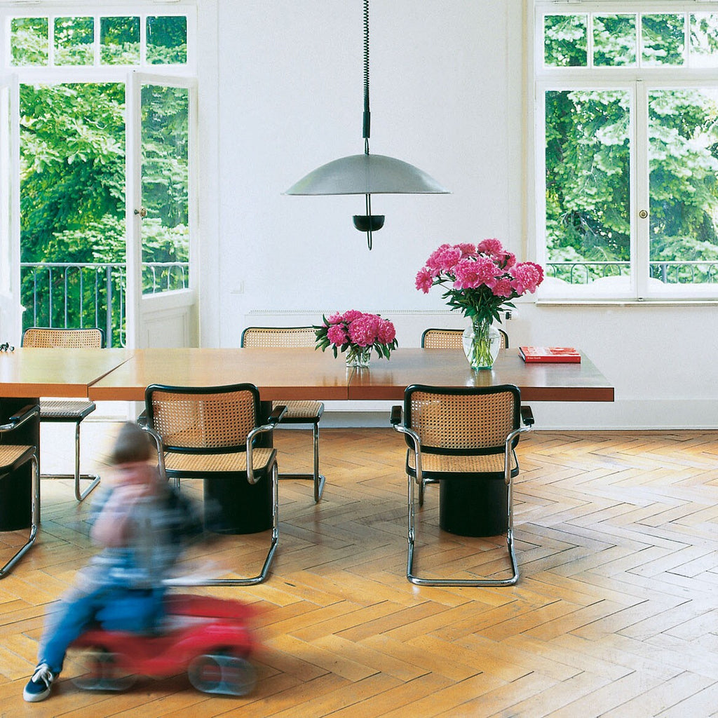 Thonet Aktionsset S 32 V Freischwinger Stuhl + Fell