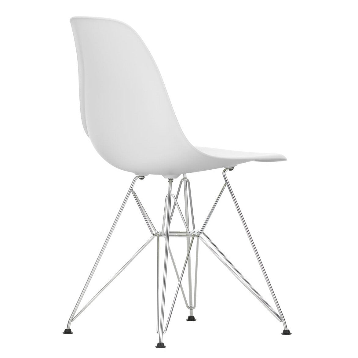 Vitra Eames Plastic Side Chair DSR RE verchromt