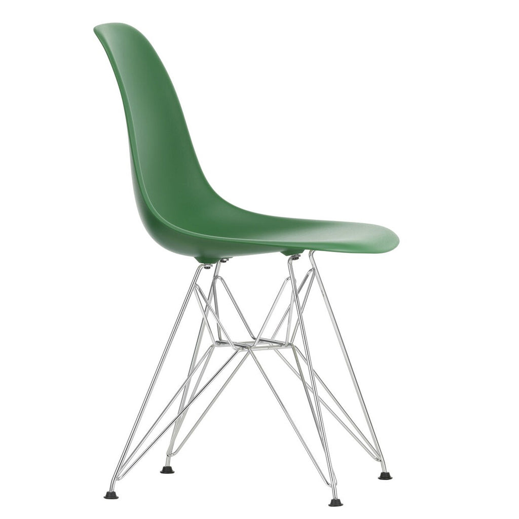 Vitra Eames Plastic Side Chair DSR RE verchromt
