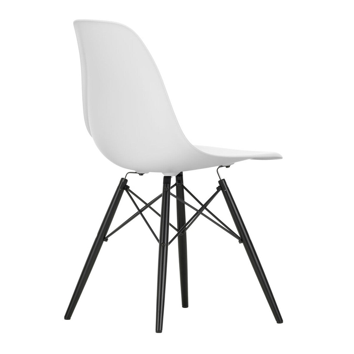 Vitra Eames Plastic Side Chair DSW RE Ahorn schwarz