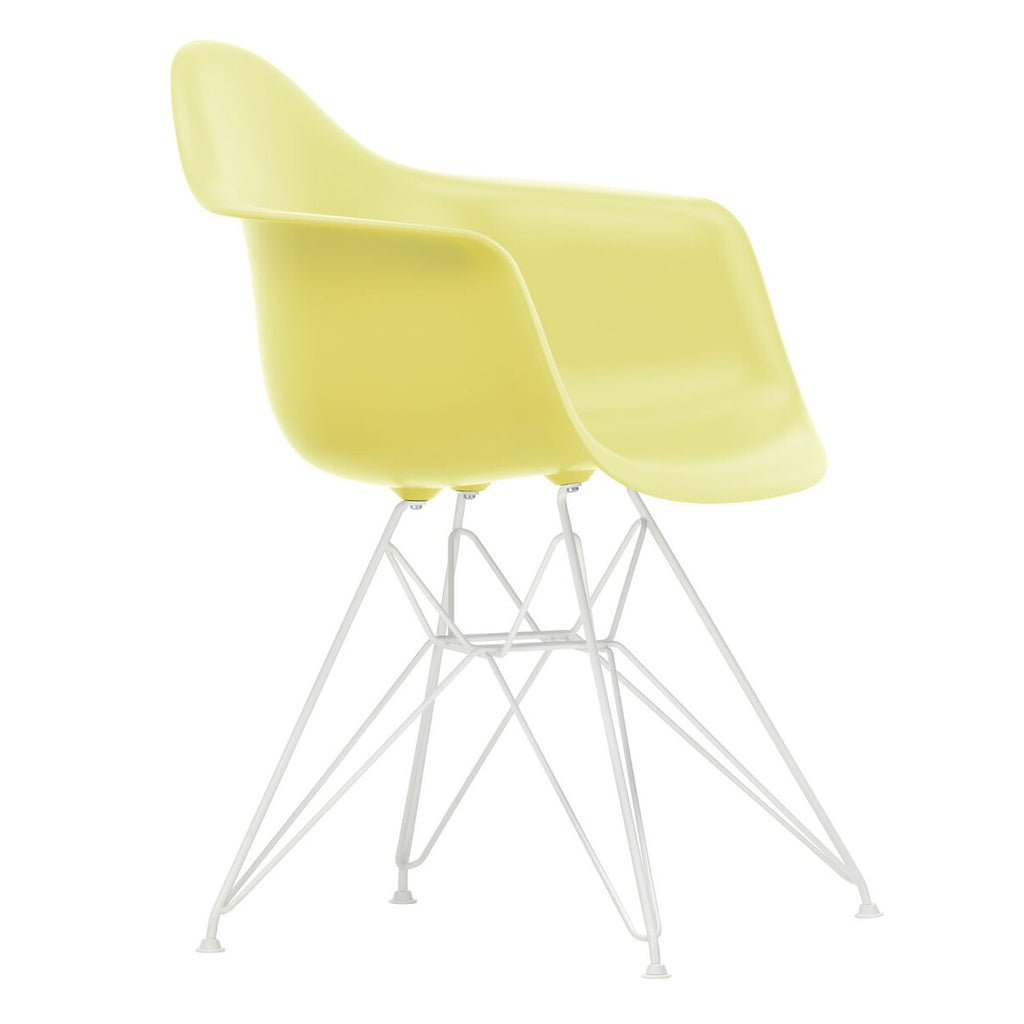 Vitra Eames Plastic Armchair DAR RE Gestell weiß