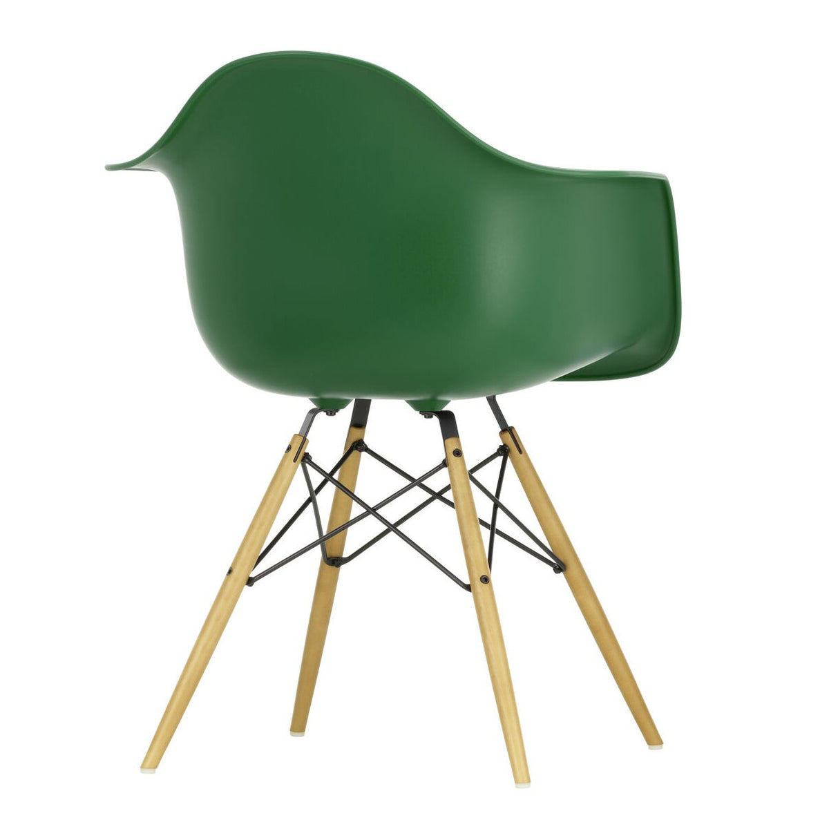 Vitra Eames Plastic Armchair DAW RE Ahorn gelblich