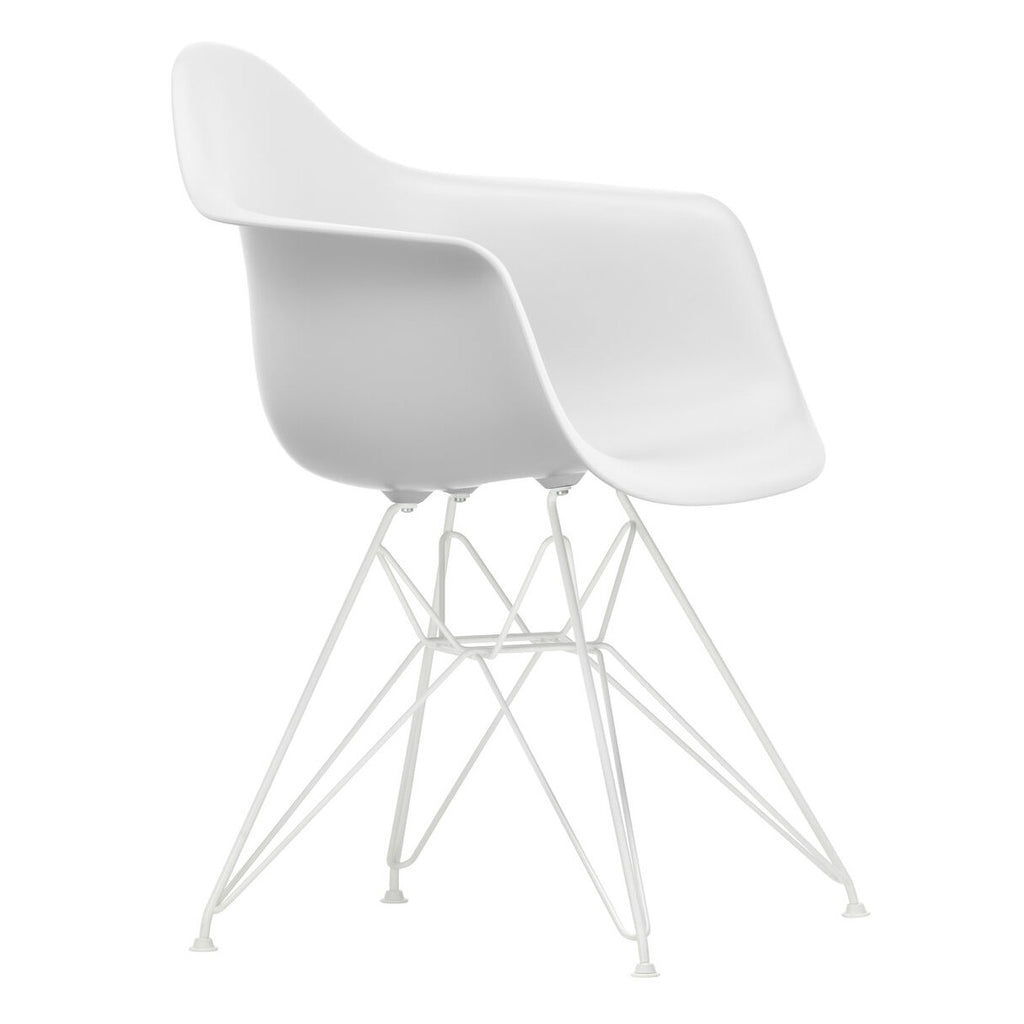 Vitra Eames Plastic Armchair DAR RE Gestell weiß