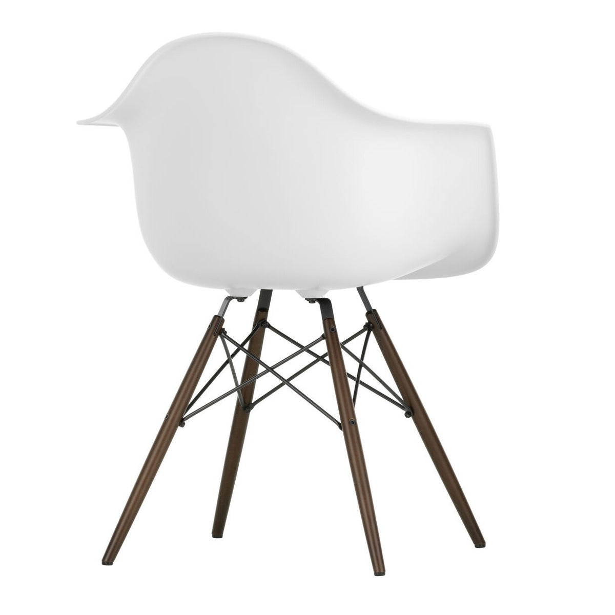 Vitra Eames Plastic Armchair DAW RE Ahorn dunkel