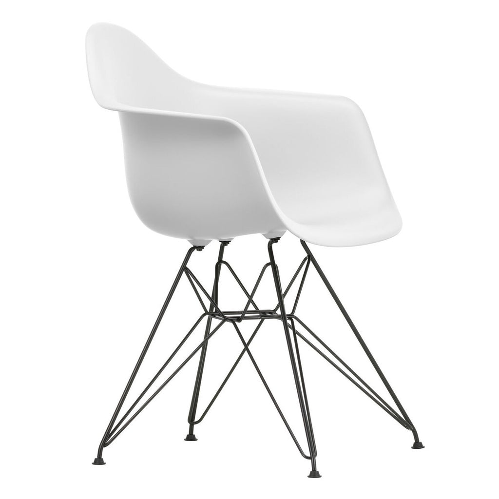 Vitra Eames Plastic Armchair DAR RE Gestell schwarz