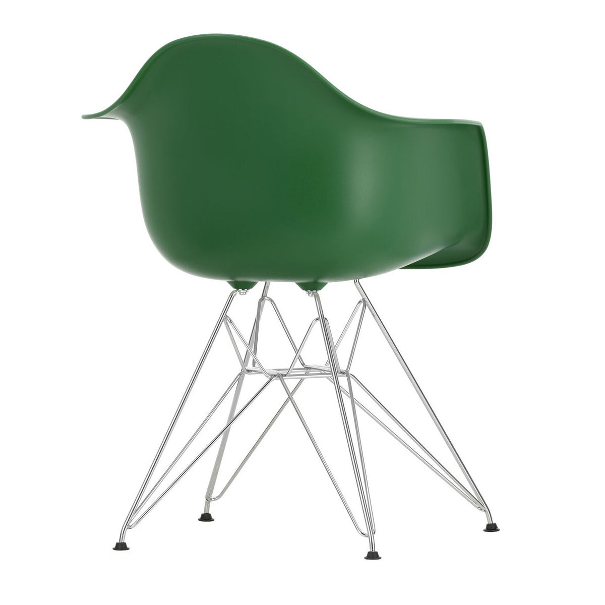 Vitra Eames Plastic Armchair DAR RE Gestell verchromt