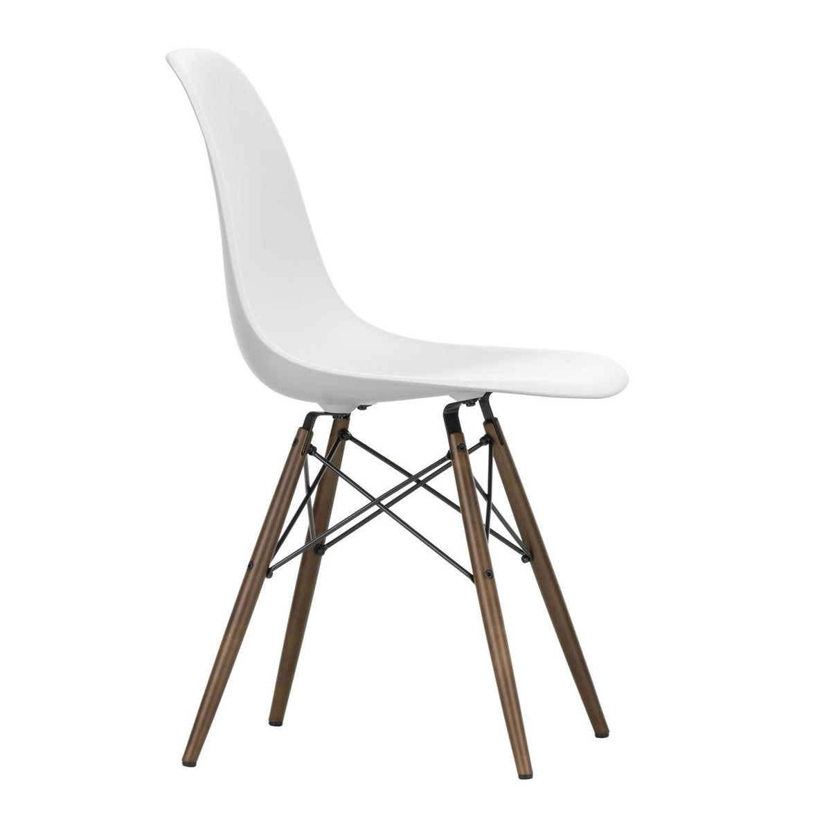 Vitra Eames Plastic Side Chair DSW RE Ahorn dunkel