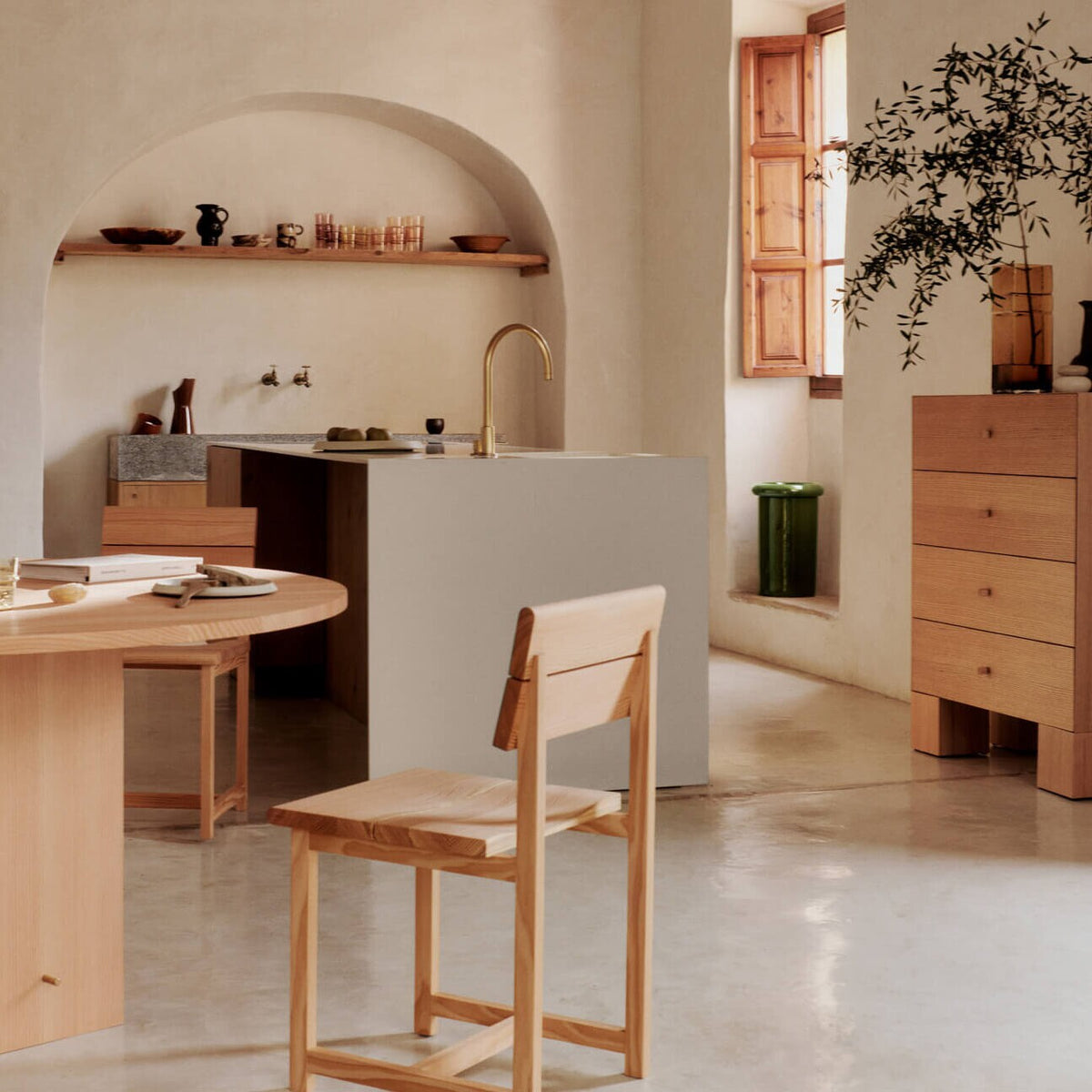 Ferm Living Kuben Kommode 1x4