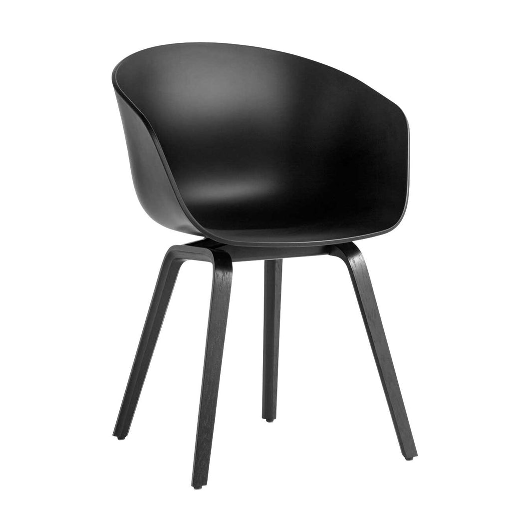 HAY About a Chair AAC 22 2.0 Armlehnstuhl Eiche schwarz lackiert
