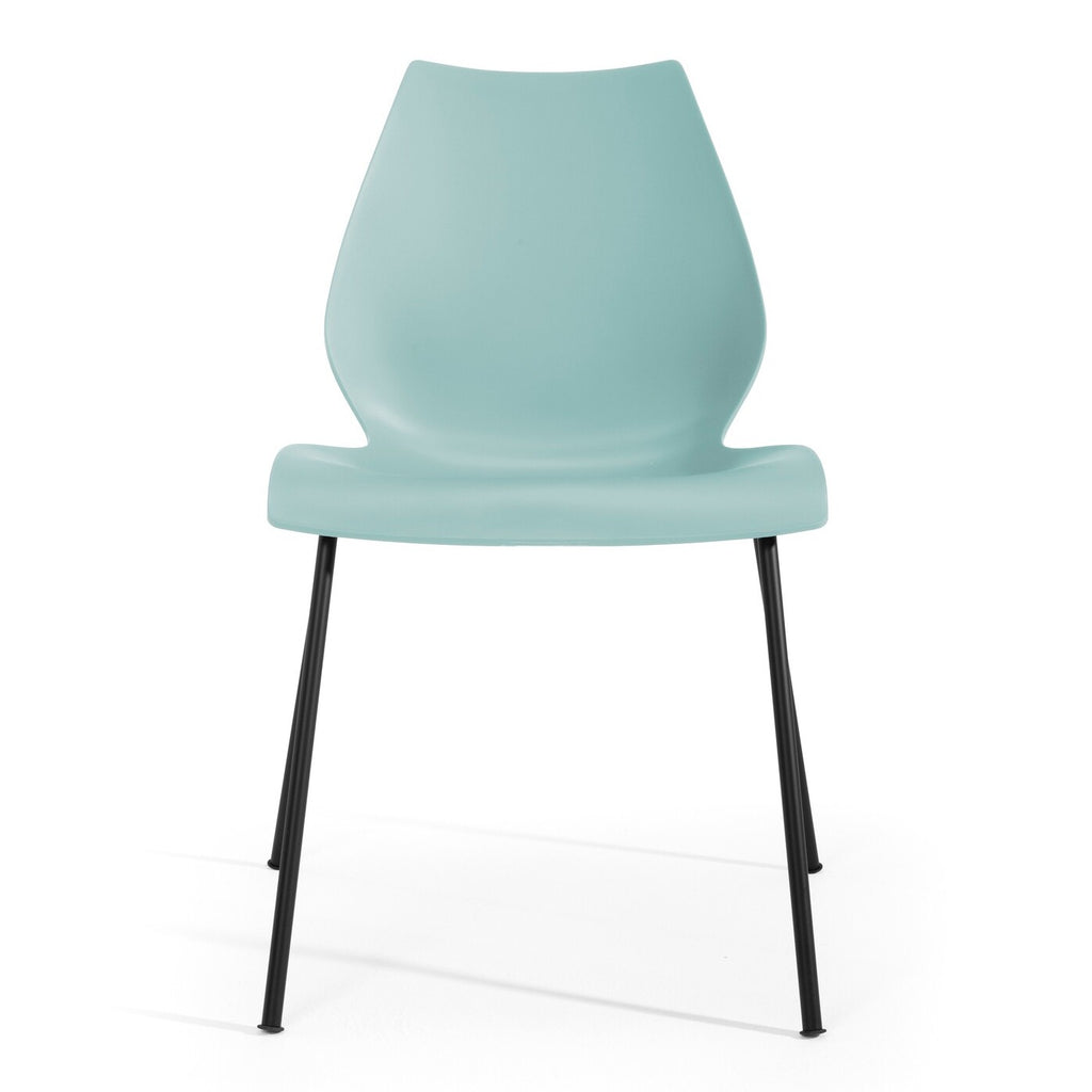 Kartell Maui Stuhl Gestell Stahlrohr schwarz lackiert