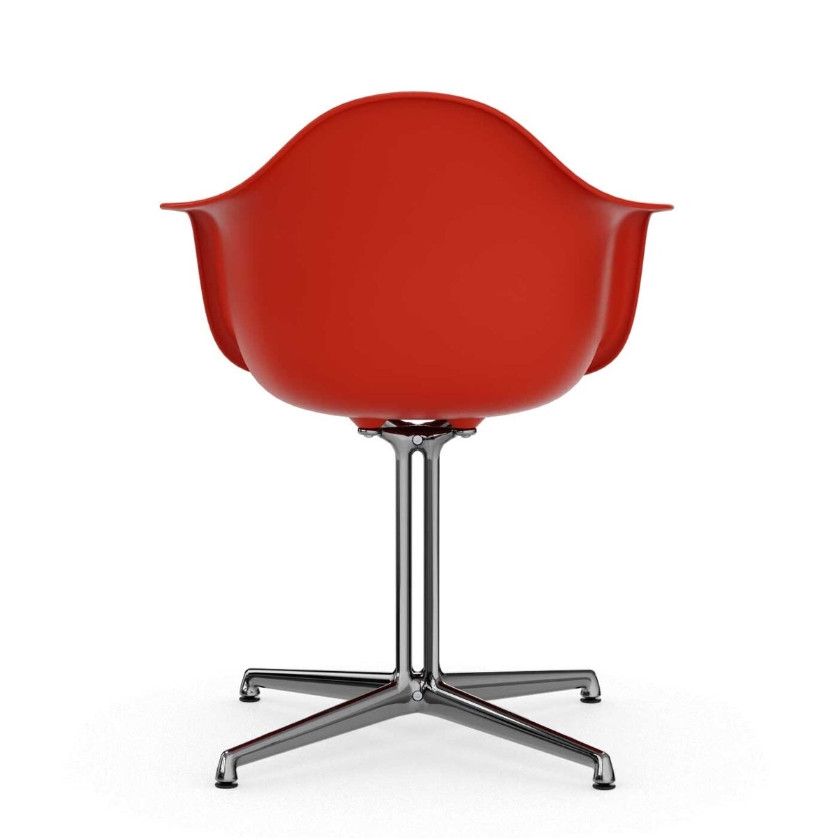 Vitra Eames Plastic Armchair DAL RE Gestell poliert