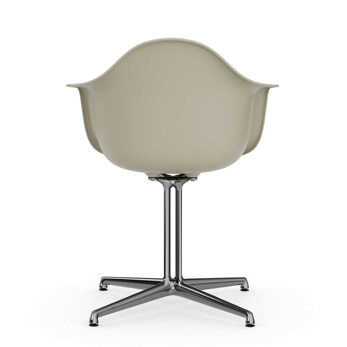 Vitra Eames Plastic Armchair DAL RE Gestell poliert