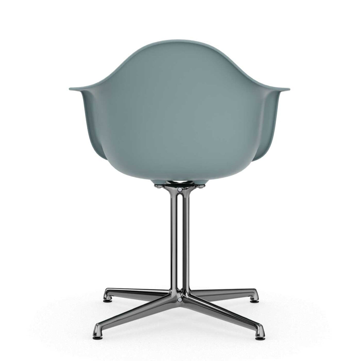 Vitra Eames Plastic Armchair DAL RE Gestell poliert