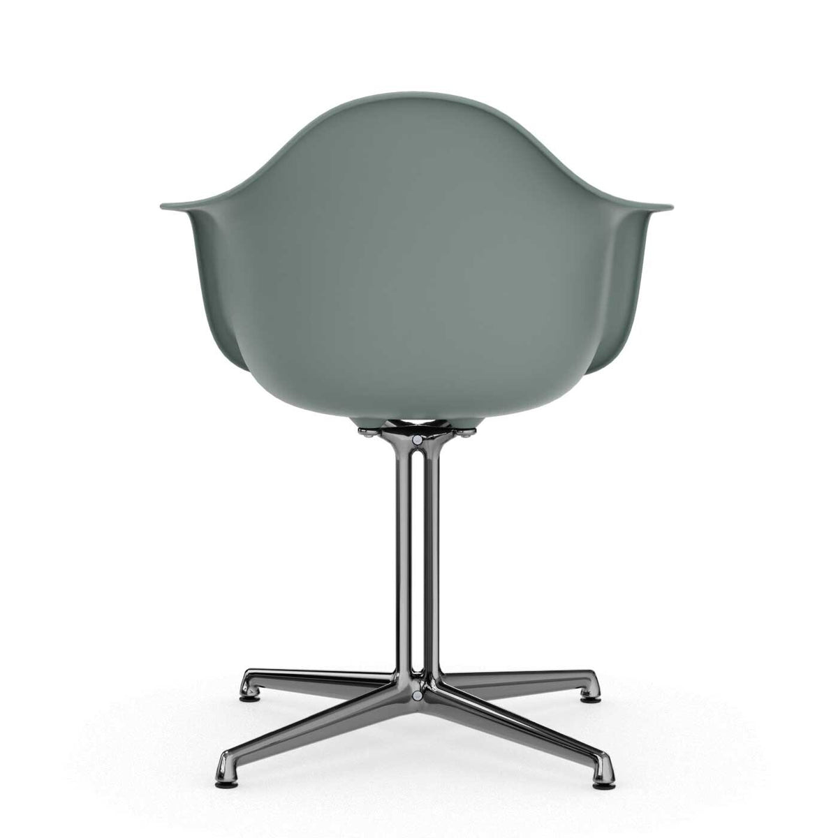 Vitra Eames Plastic Armchair DAL RE Gestell poliert