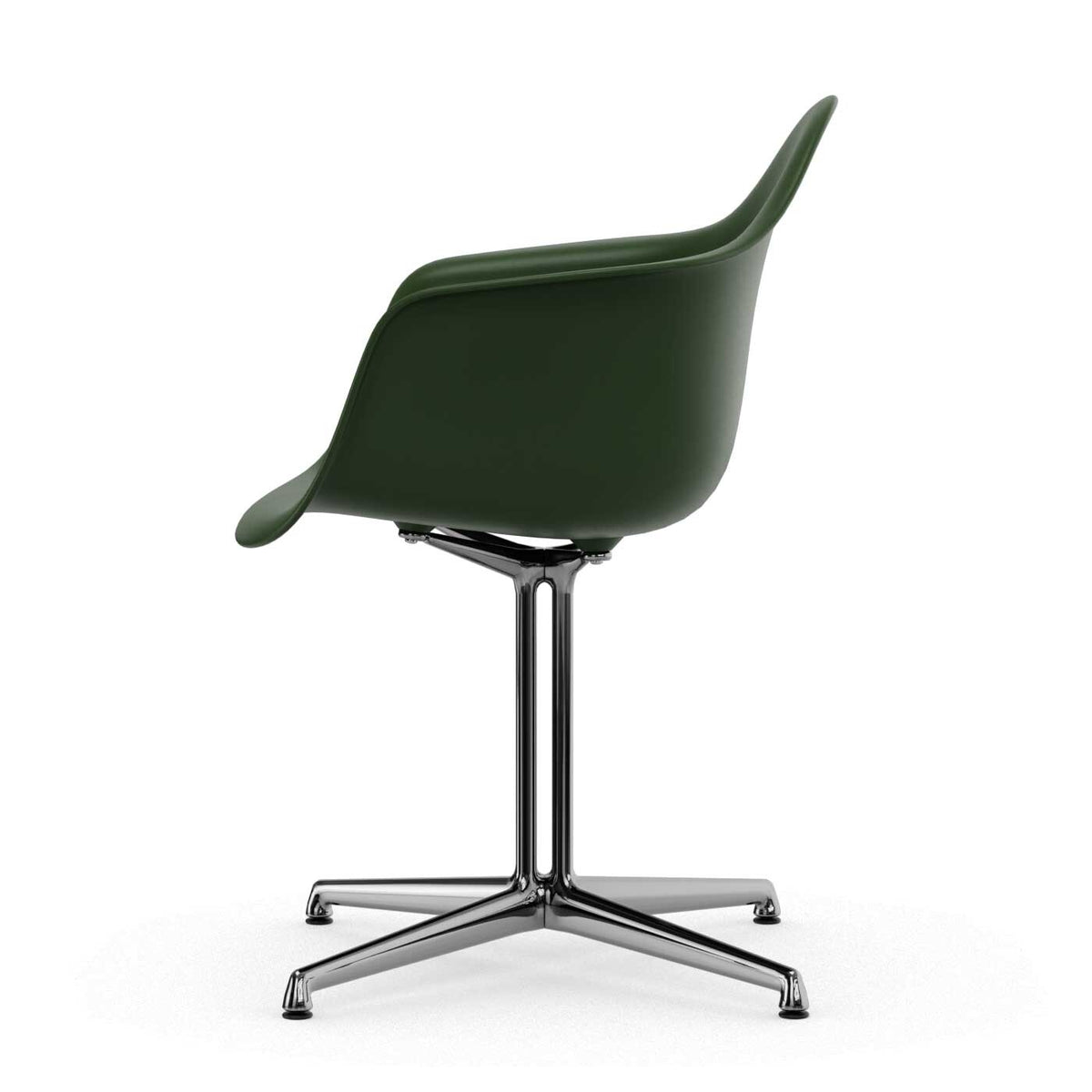 Vitra Eames Plastic Armchair DAL RE Gestell poliert