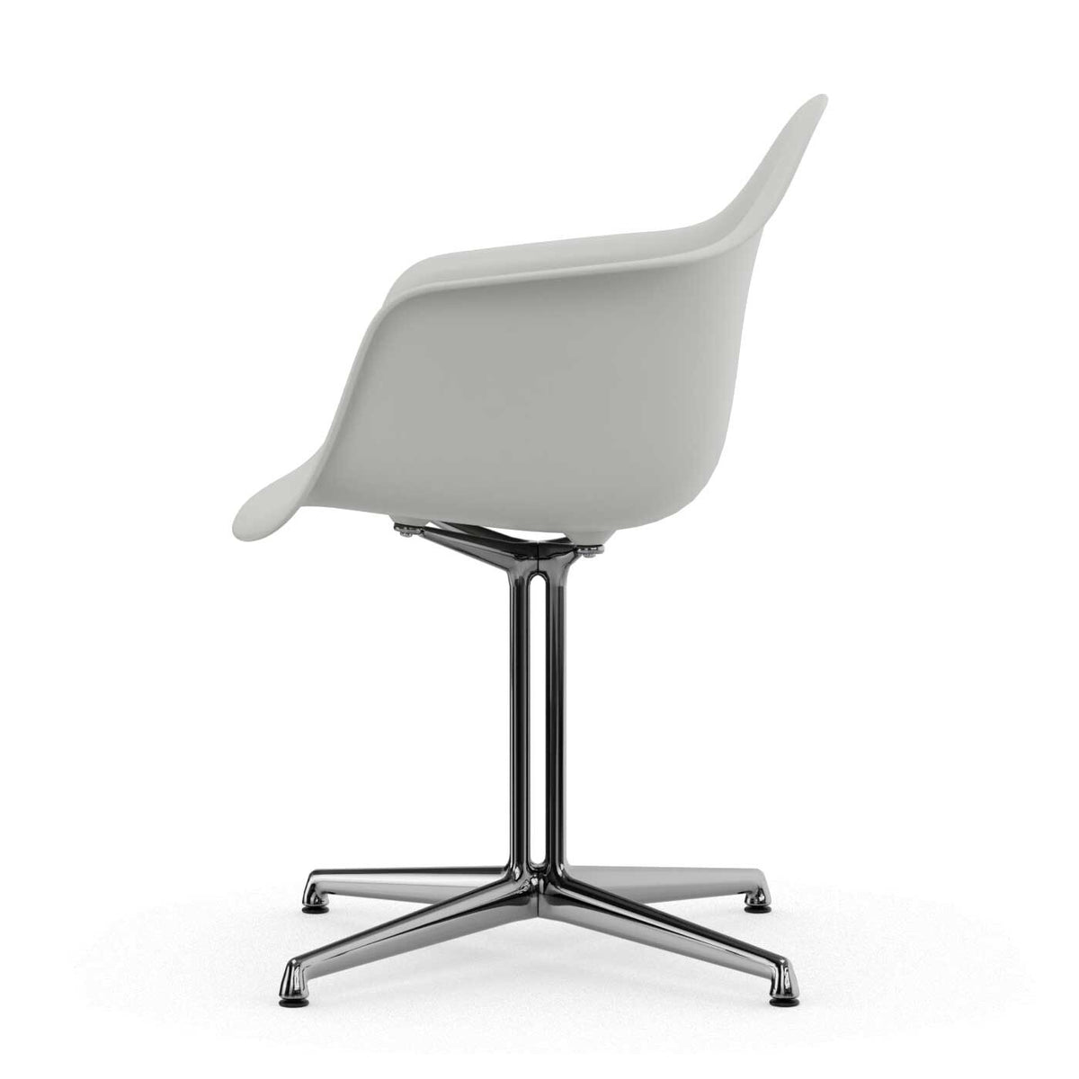 Vitra Eames Plastic Armchair DAL RE Gestell poliert