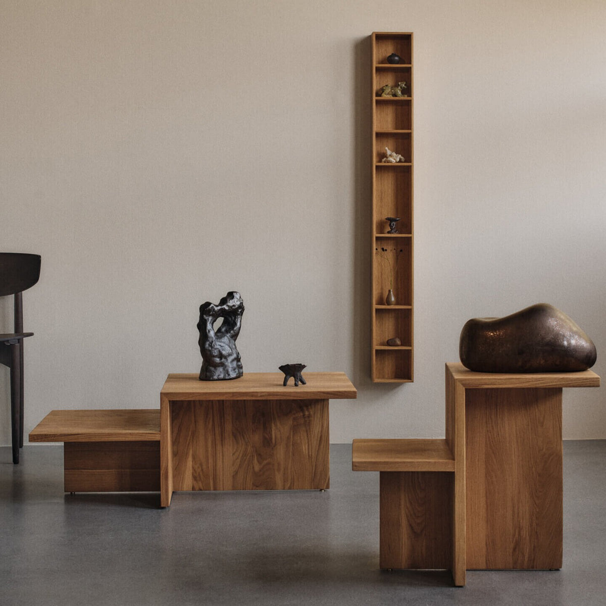 Ferm Living Distinct Couchtisch Eiche
