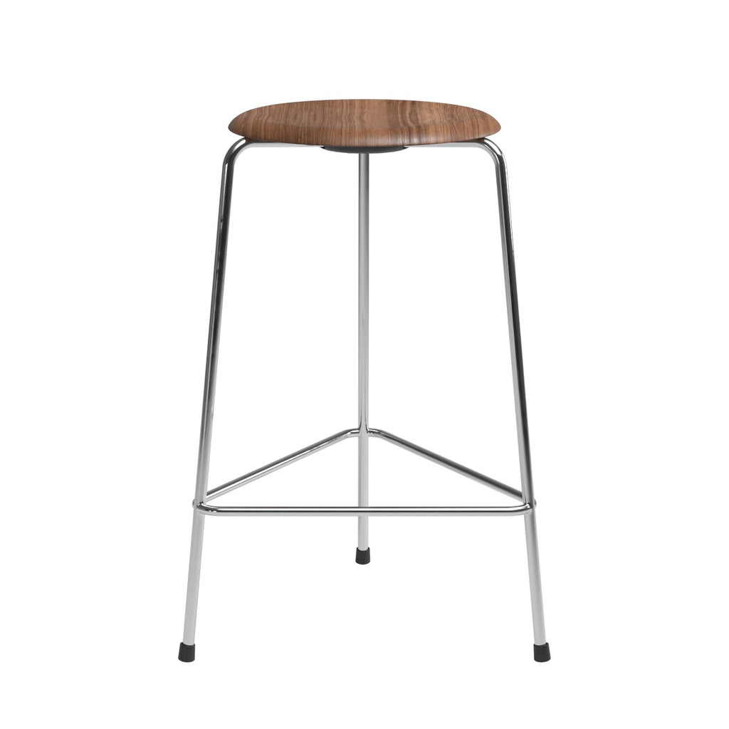Fritz Hansen High Dot™ Barhocker Furnier 3 Beine