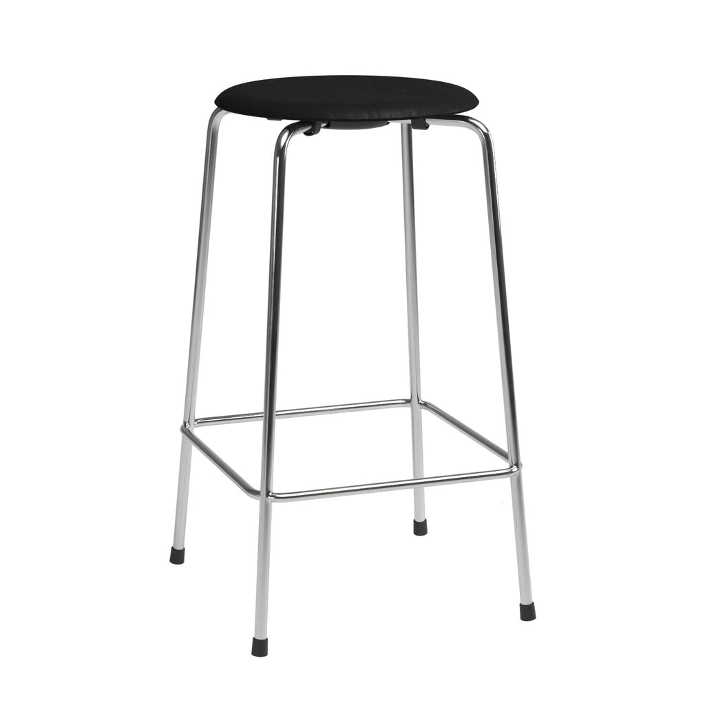 Fritz Hansen High Dot™ Barhocker Niedrig Furnier 4 Beine