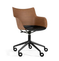 Kartell Q/Wood Bürostuhl Buche