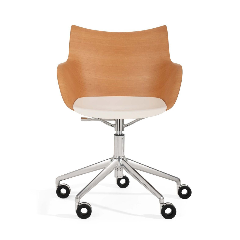 Kartell Q/Wood Bürostuhl Buche