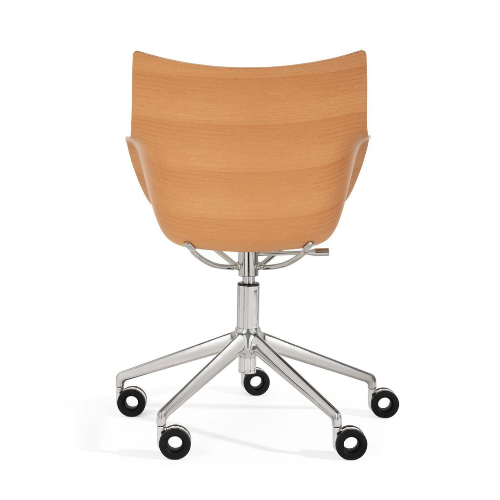 Kartell Q/Wood Bürostuhl Buche