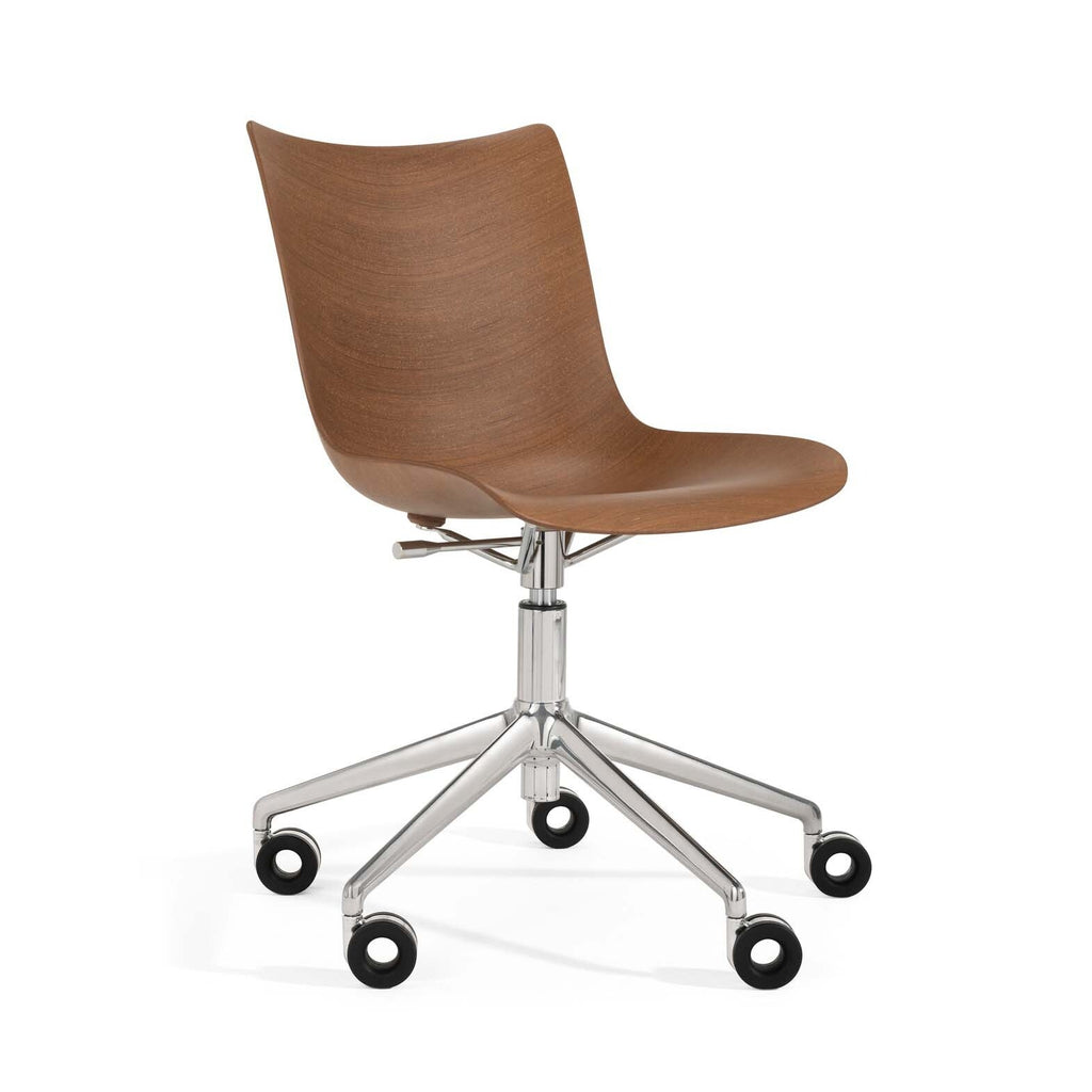 Kartell P/Wood Bürostuhl Buche