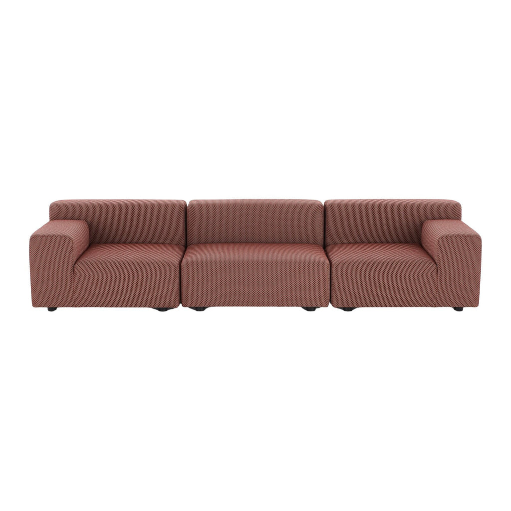 Kartell Plastics 3-Sitzer Gartensofa 264x88cm