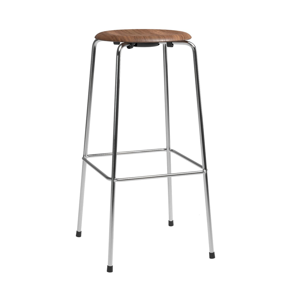 Fritz Hansen High Dot™ Barhocker Hoch Furnier 4 Beine