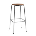 Fritz Hansen High Dot™ Barhocker Hoch Furnier 4 Beine