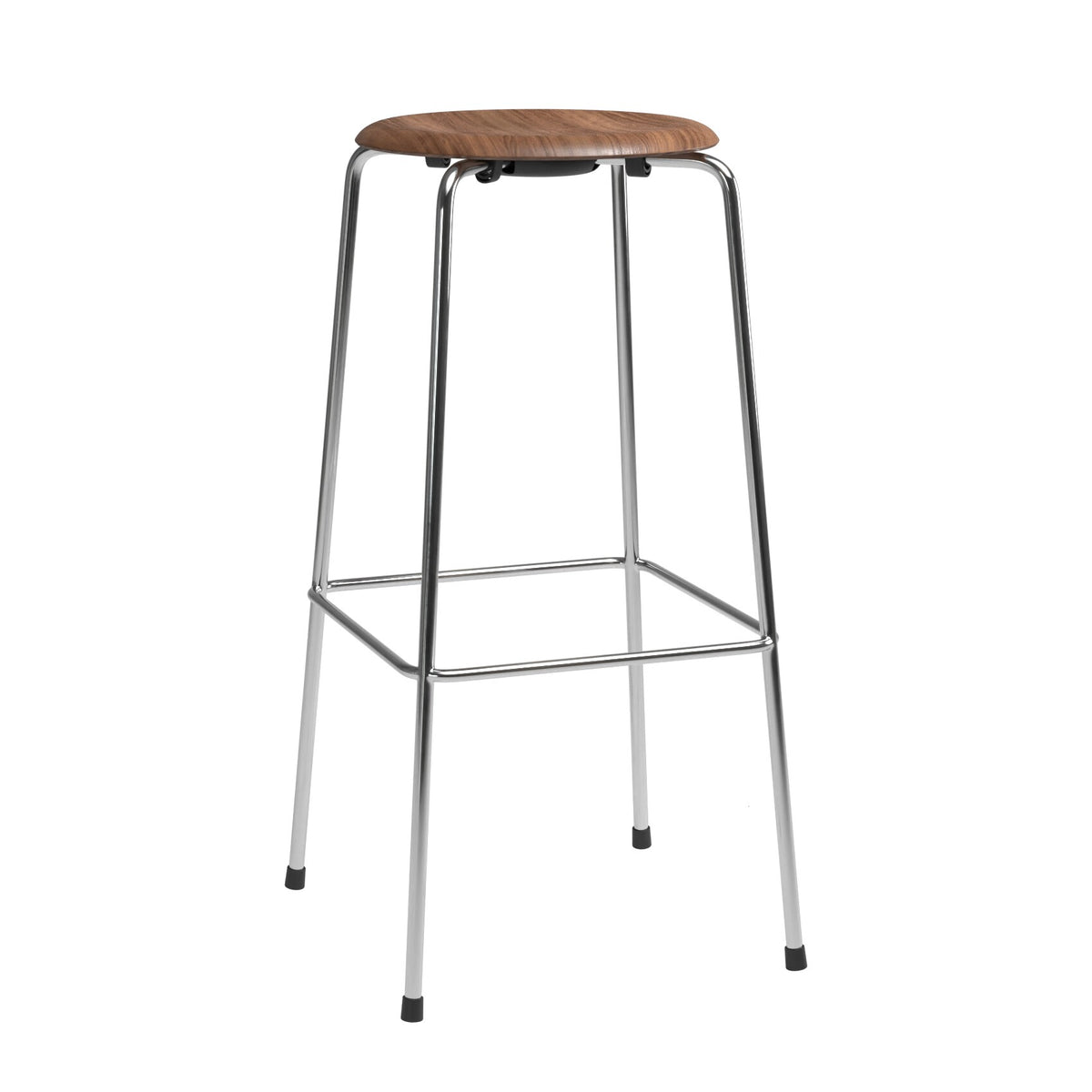 Fritz Hansen High Dot™ Barhocker Hoch Furnier 4 Beine