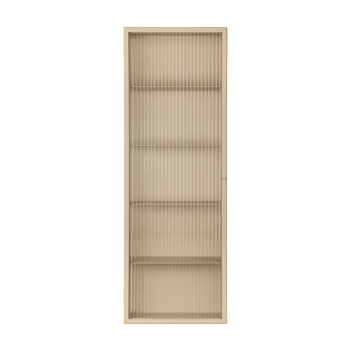 Ferm Living Haze Wandschrank geriffeltes Glas 35x100cm