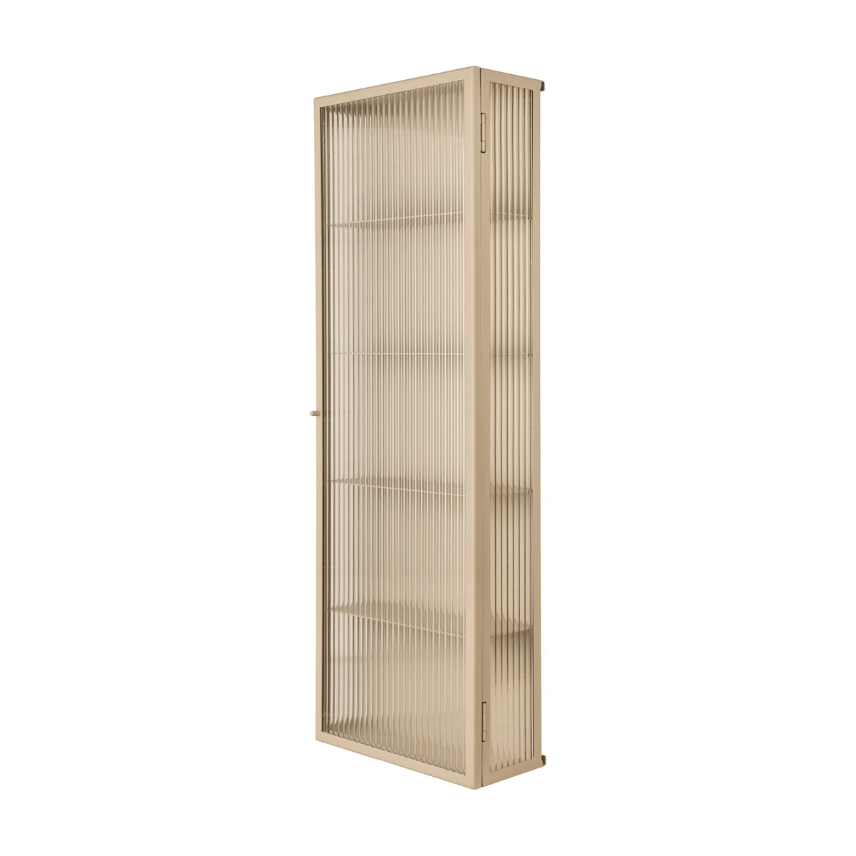 Ferm Living Haze Wandschrank geriffeltes Glas 35x100cm