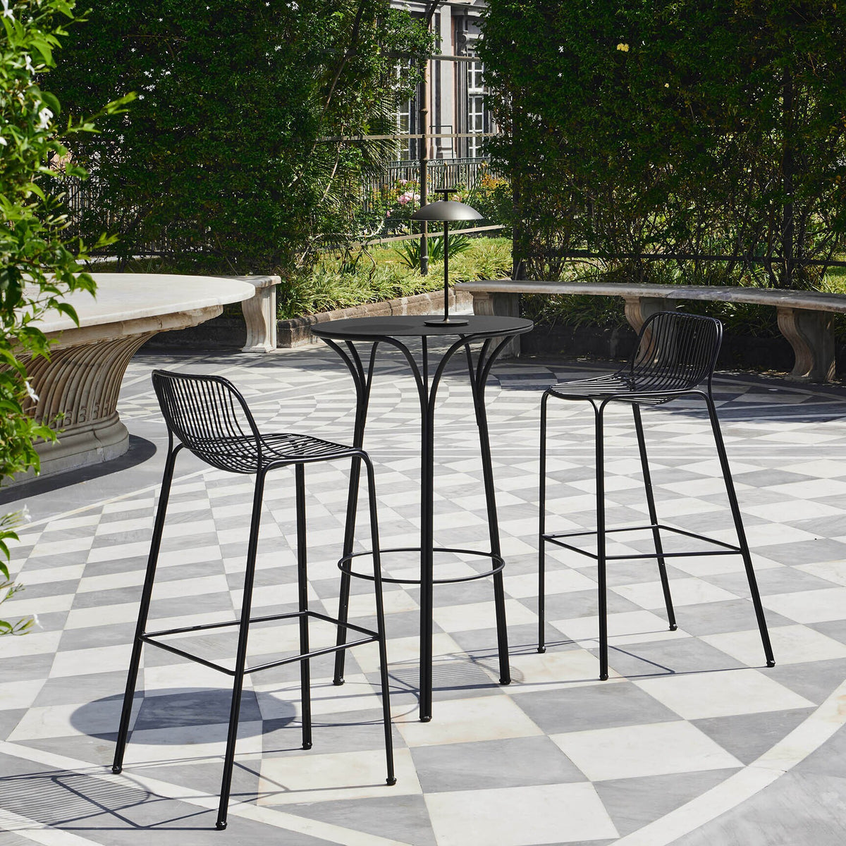 Kartell Hiray Garten Stehtisch H 108cm