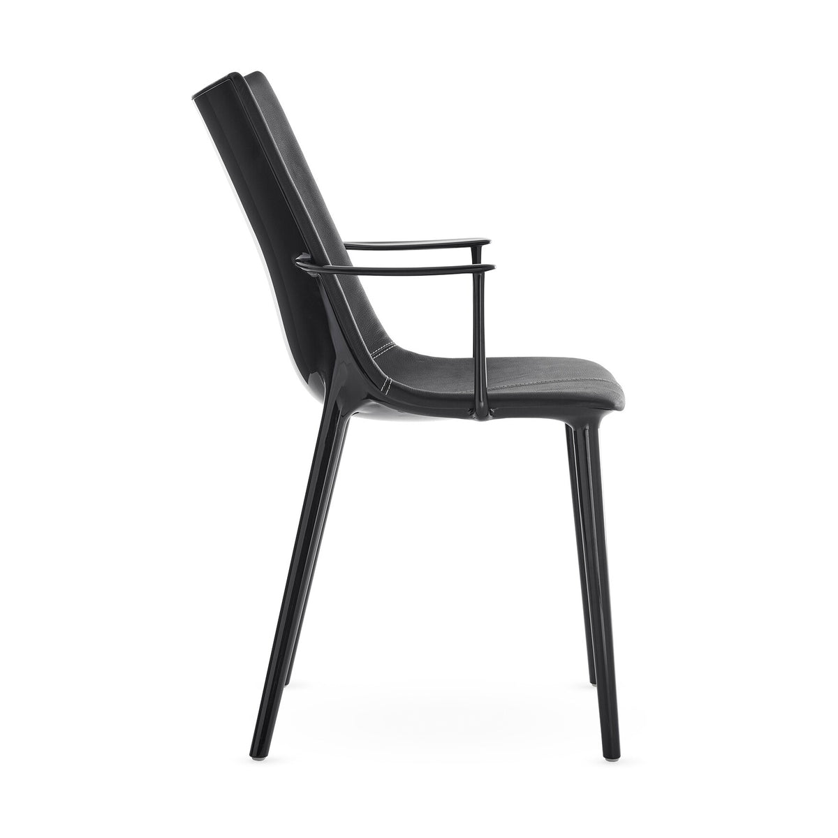 Kartell H.H.H. Armlehnstuhl Leder
