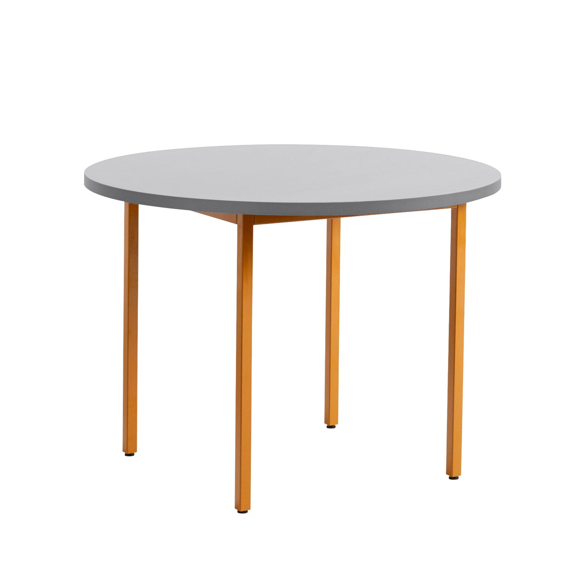 HAY Two-Colour Esstisch Gestell Ocker Ø105cm
