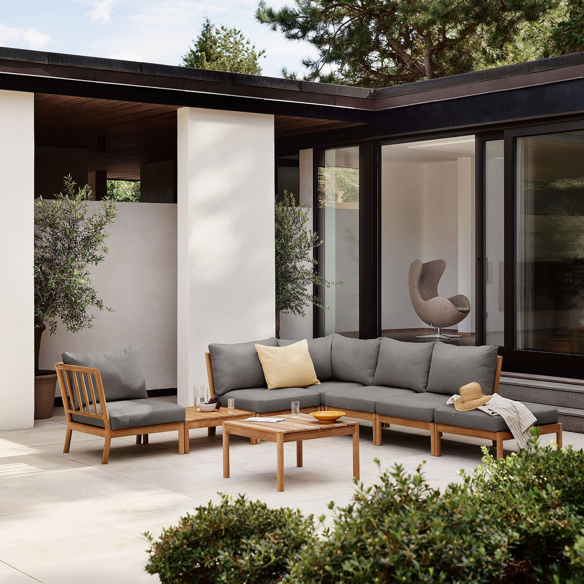 Fritz Hansen Skagerak Tradition Outdoor Sofa Mittelmodul