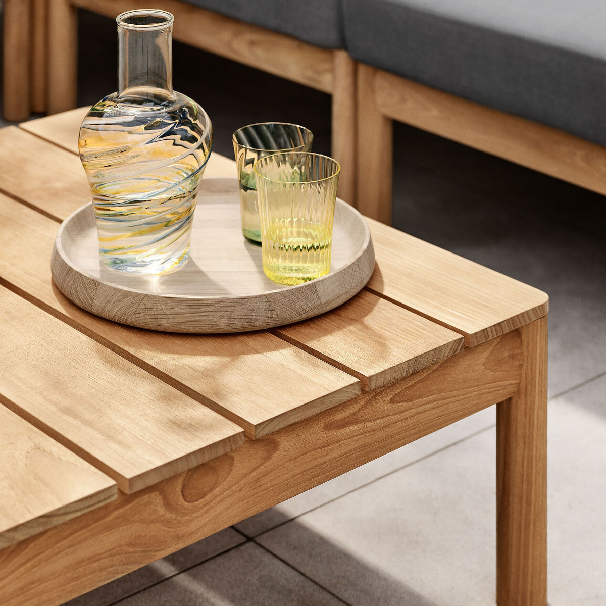 Fritz Hansen Skagerak Tradition Outdoor Couchtisch H 27cm