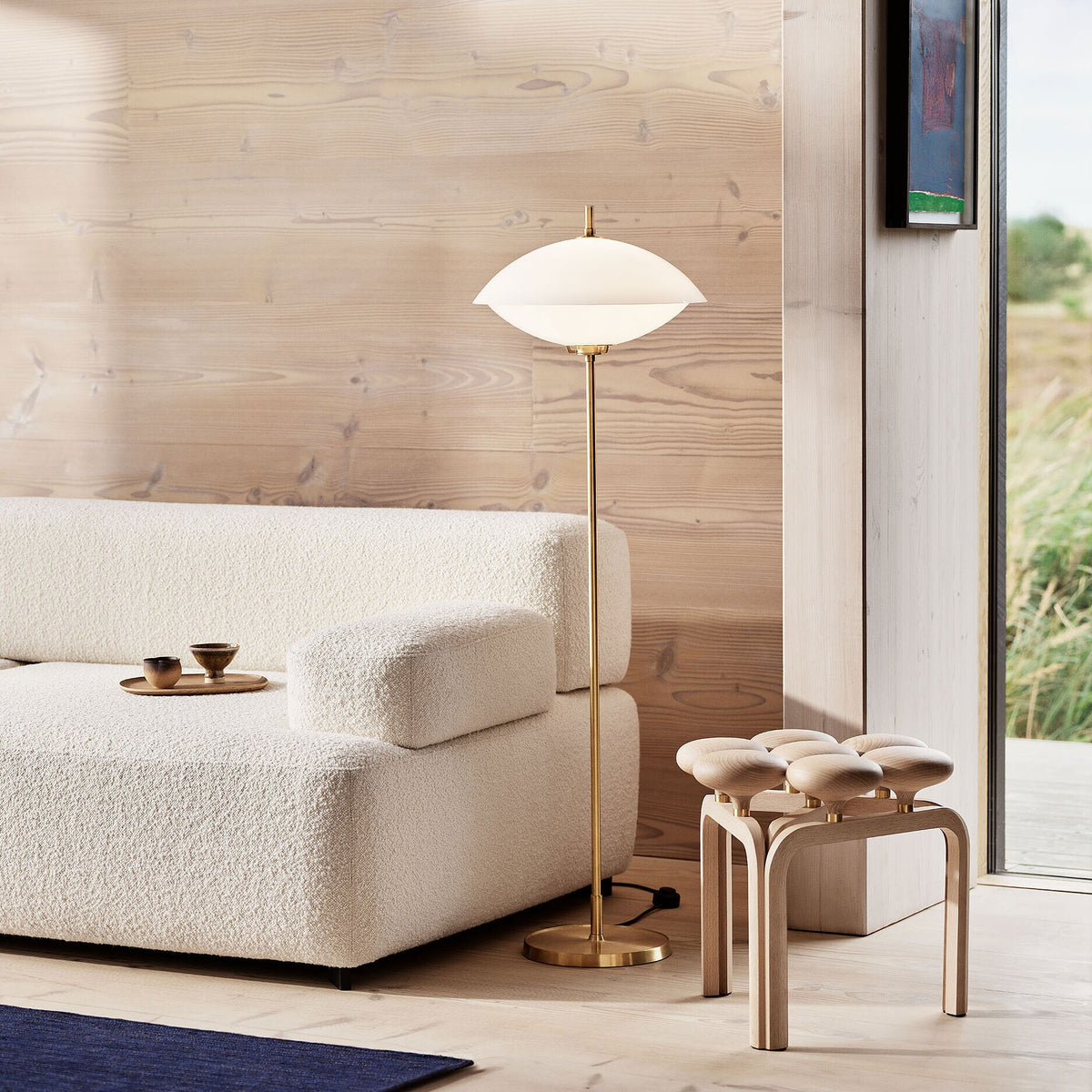 Fritz Hansen Utzon Hocker