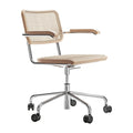 Thonet S 64 VDR Drehstuhl mit Rohrgeflecht