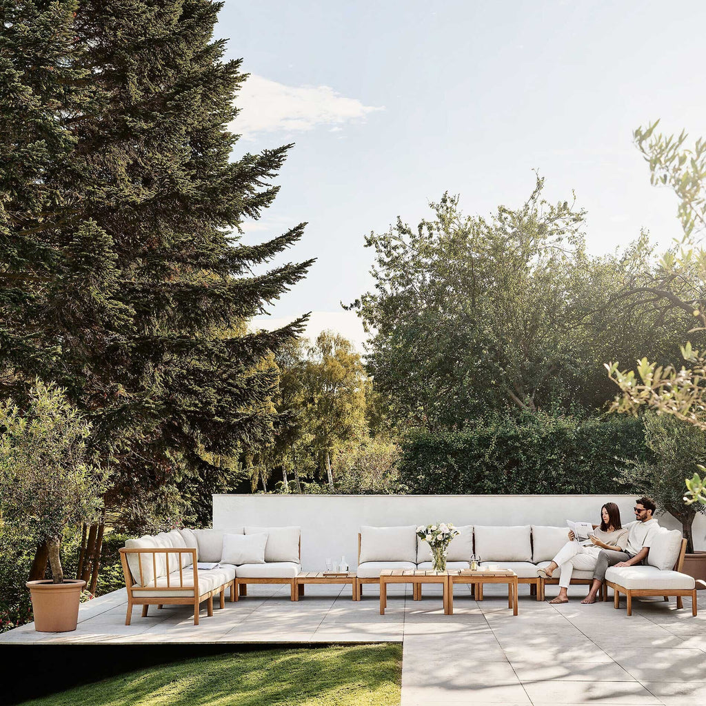 Fritz Hansen Skagerak Tradition Outdoor Sofa Mittelmodul