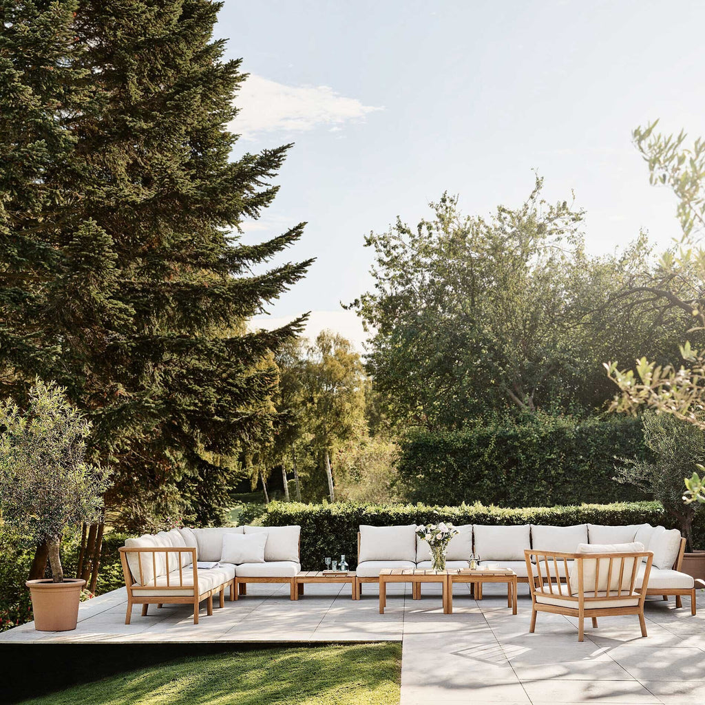 Fritz Hansen Skagerak Tradition Outdoor Couchtisch H 27cm