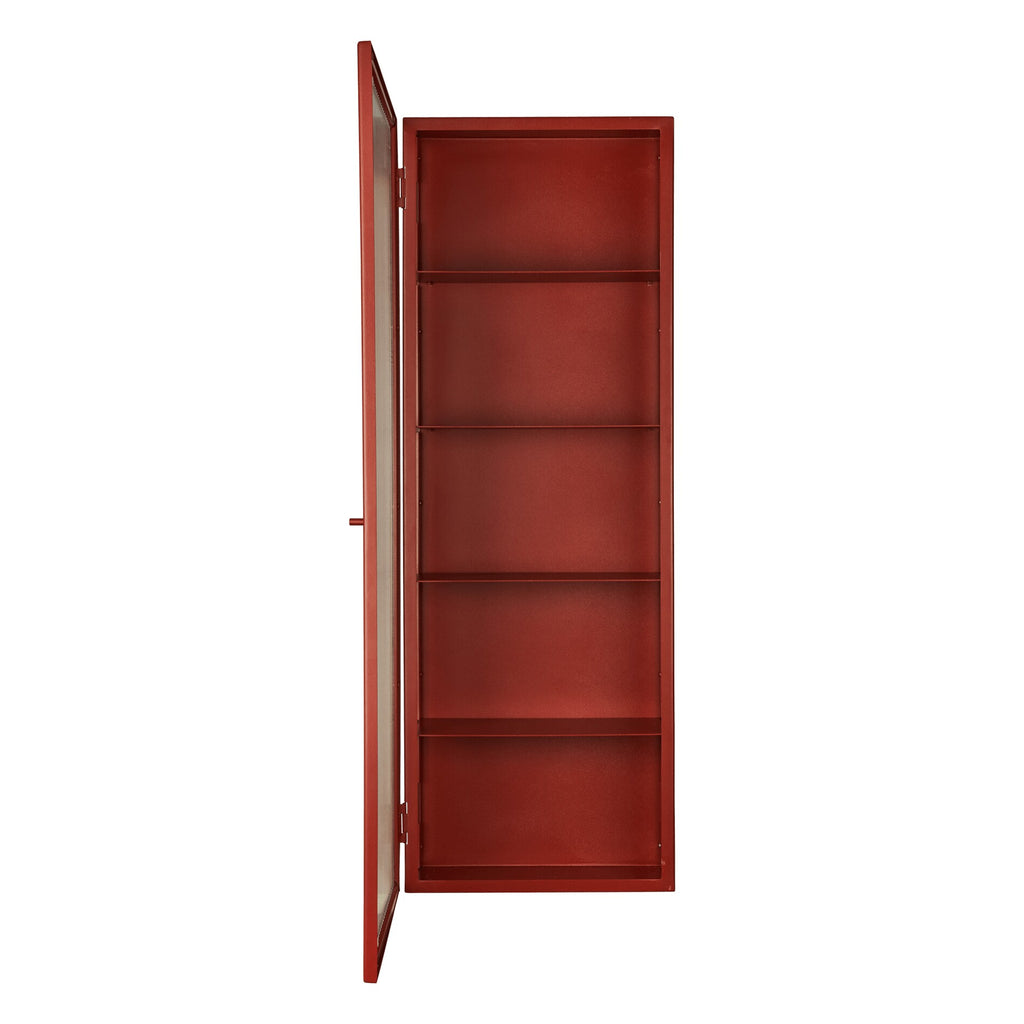 Ferm Living Haze Wandschrank geriffeltes Glas 35x100cm