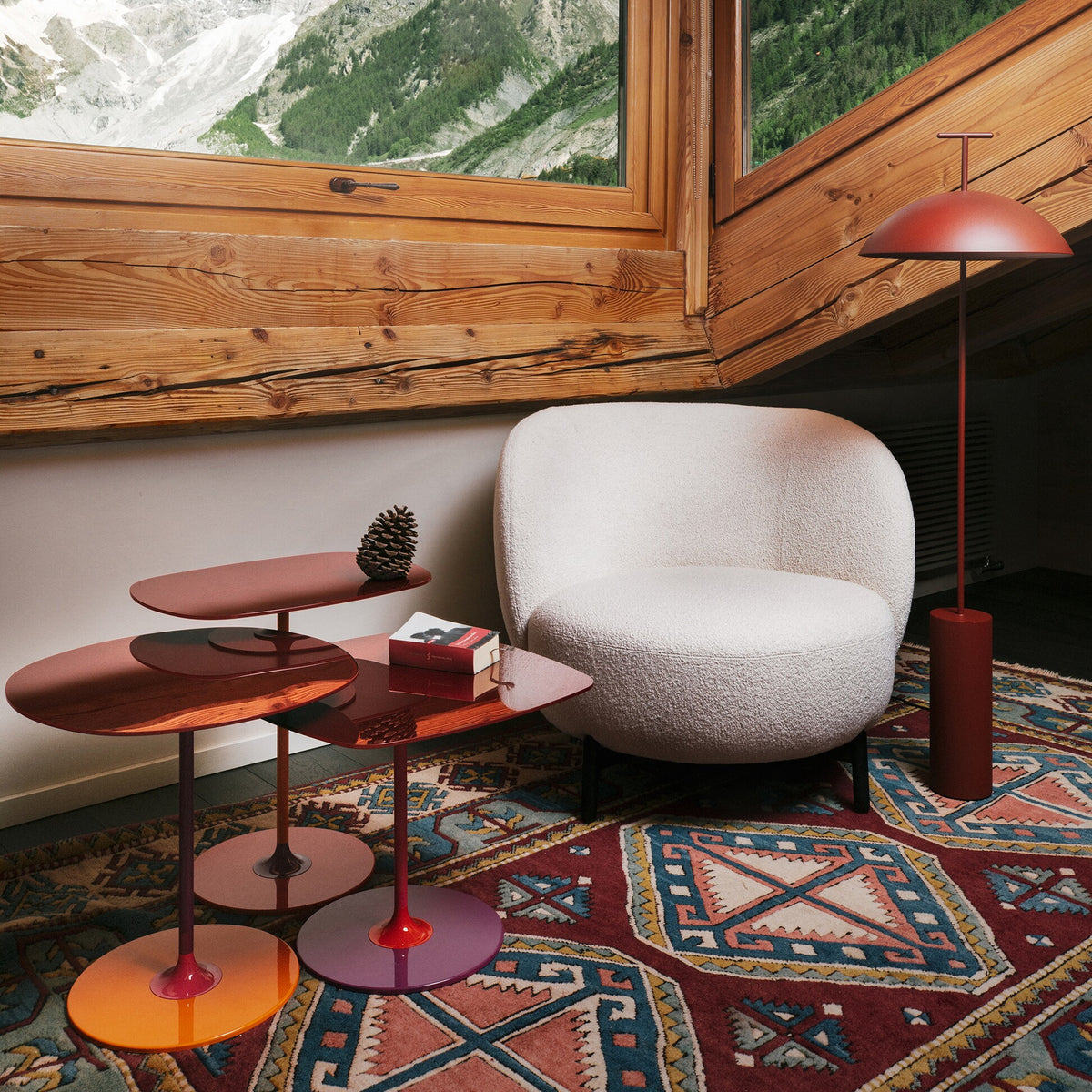Kartell Thierry Alto Beistelltisch H 50cm