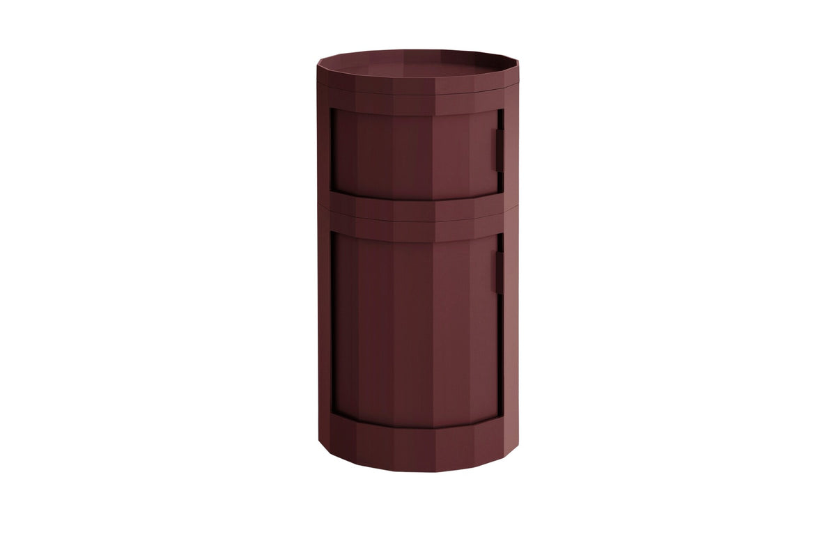 HAY Facet Container 110 mit Füßen und Rollen