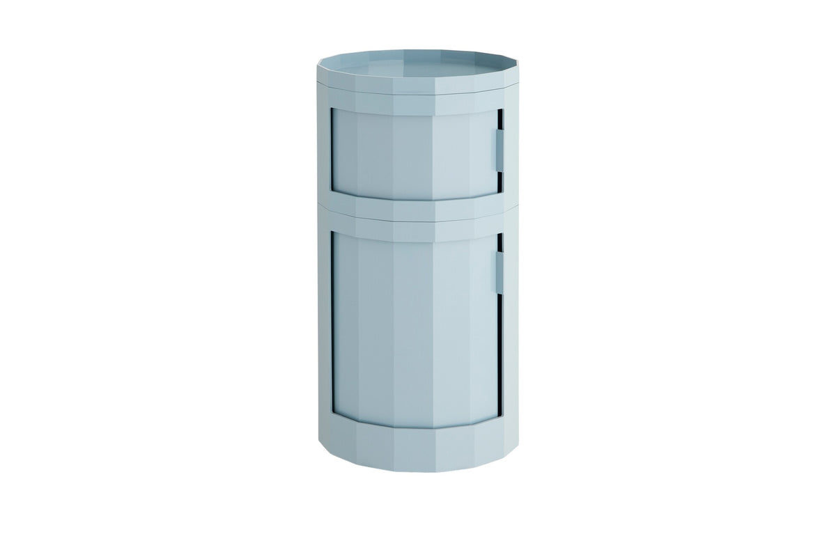 HAY Facet Container 110 mit Füßen und Rollen
