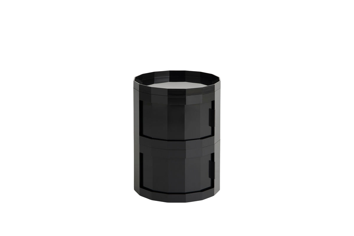 HAY Facet Container 20 mit Füßen und Rollen