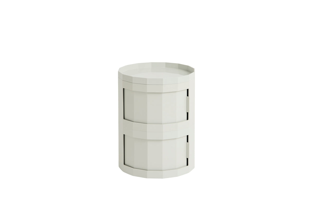 HAY Facet Container 20 mit Füßen und Rollen